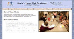 Desktop Screenshot of heartsnhandsco.org